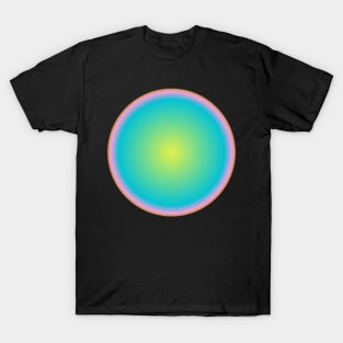 Retro Blue Gradient Eye T-Shirt